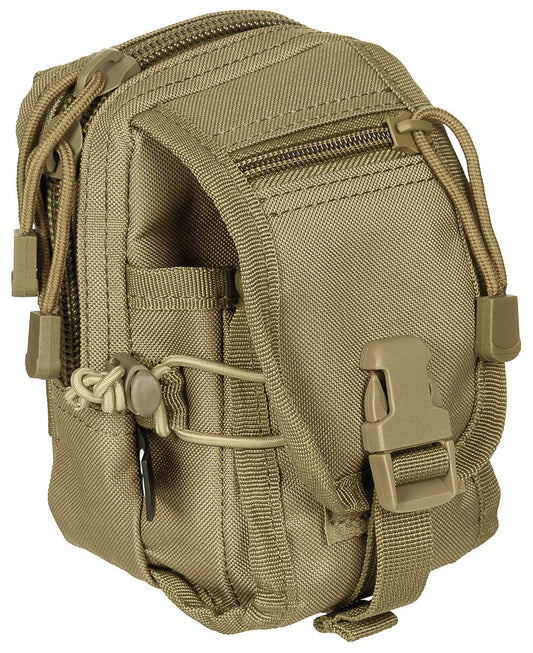 Borsetă Multifuncțională MOLLE Coyote MFH - Fermoar 2-way, Sistem MOLLE