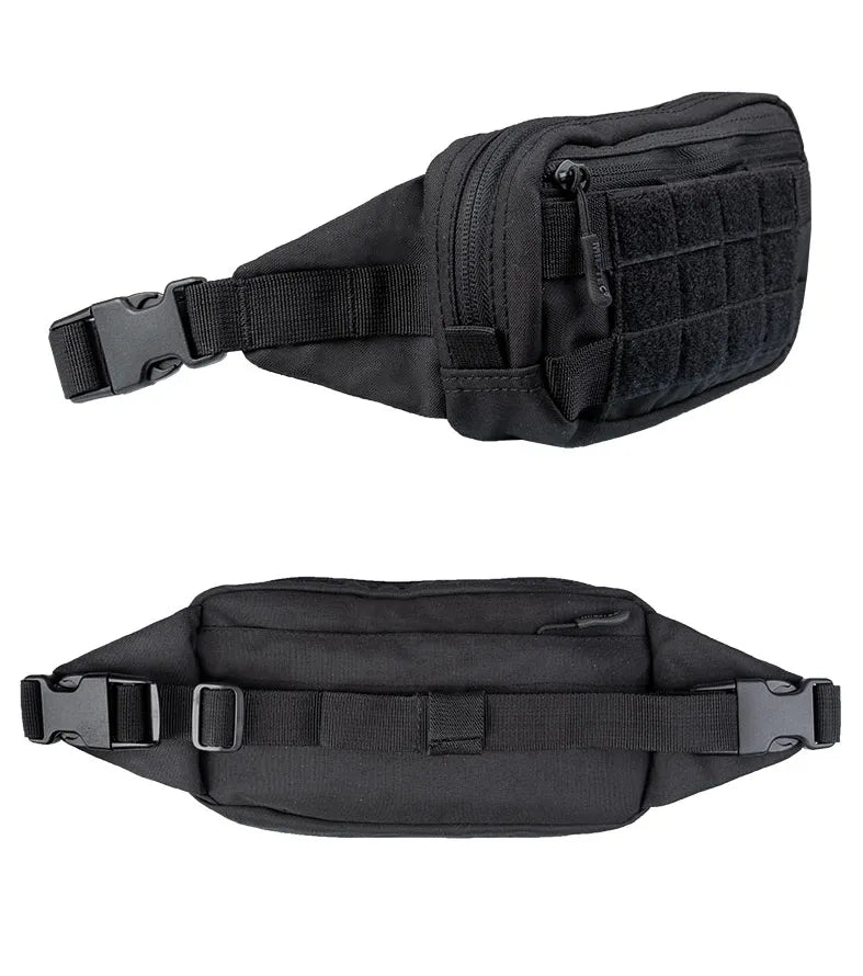 Borsetă Neagră cu sistem MOLLE – tactică și practică
