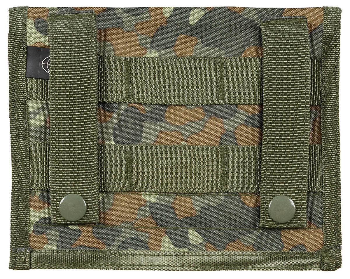 Borsetă Piept MOLLE Flecktarn MFH - 18x14cm, Panouri Velcro