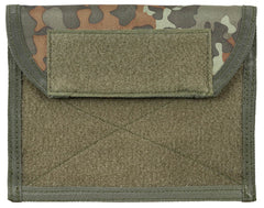 Borsetă Piept MOLLE Flecktarn MFH - 18x14cm, Panouri Velcro