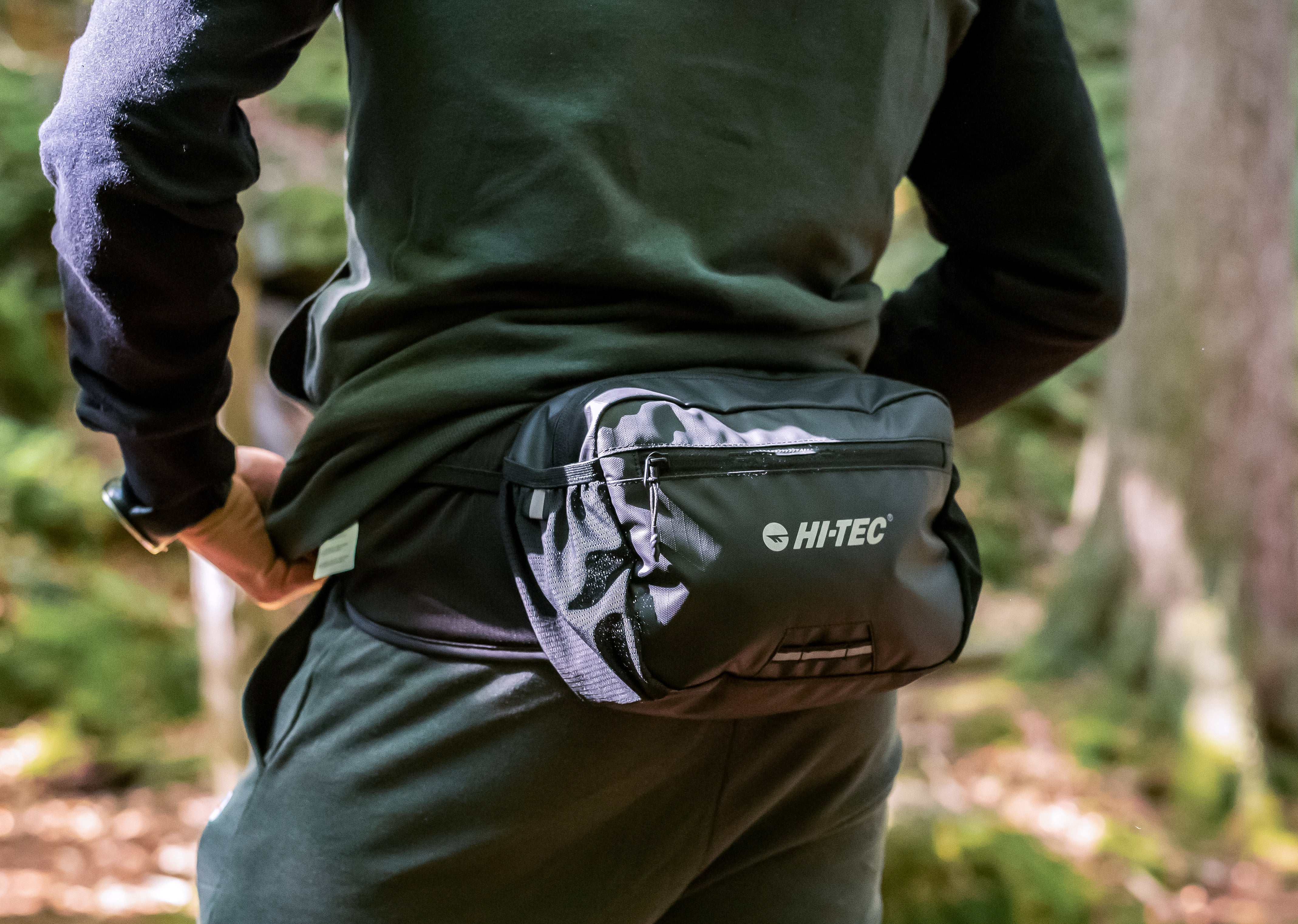 Borsetă SUDETES WAISTPACK Hi-Tec - Impermeabilă, Element Reflectorizant - 7