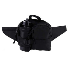 Borsetă Tactică cu Bidon Negru Tactical Gear - Mobilitate și Hidratare Constantă