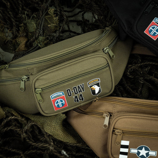Borsetă Tactică D-Day 1944 Airborne Verde - Esențială și Securizată