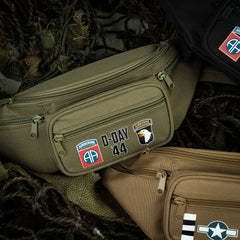 Borsetă Tactică D-Day 1944 Airborne Verde - Esențială și Securizată