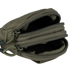 Borsetă Tactică EDC Tactical Pouch small + Belt loop XA2 Verde - Esențialul la Îndemână