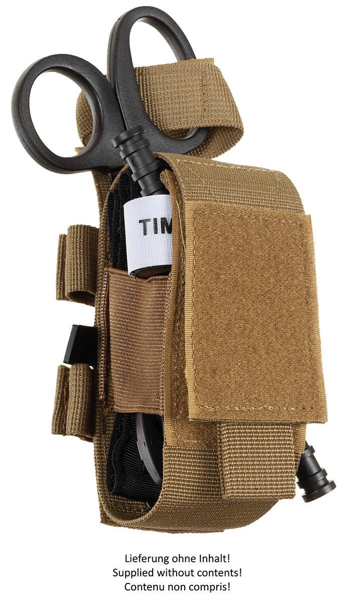 Borsetă Tactică IFAK Coyote MFH - Sistem MOLLE, Compartiment foarfecă