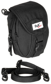 Borsetă Tactică Mare Negru FoxOutdoor - Curea ajustabilă, Buclă prindere curea