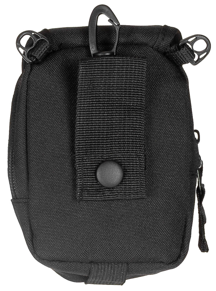 Borsetă Tactică Mare Negru FoxOutdoor - Curea ajustabilă, Buclă prindere curea