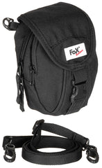 Borsetă Tactică Mare Negru FoxOutdoor - Curea ajustabilă, Buclă prindere curea