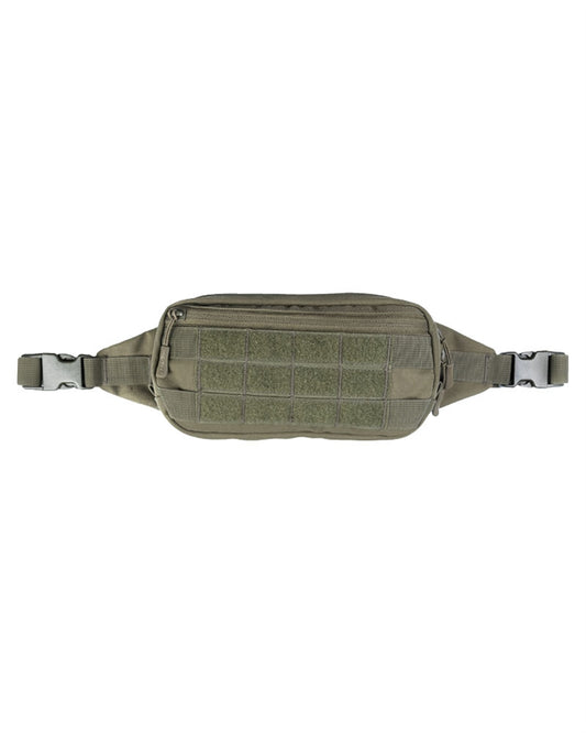 Borsetă Tactică Mil-Tec – Bucle MOLLE, 23,5 x 6 x 12 cm, Oliv