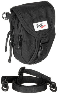 Borsetă Tactică Negru FoxOutdoor - Curea Ajustabilă, Prindere Centură