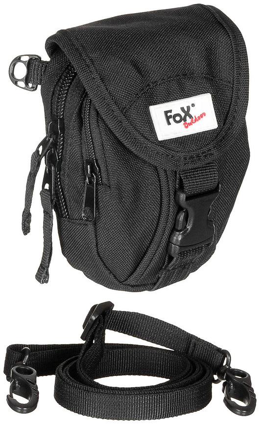 Borsetă Tactică Negru FoxOutdoor - Curea Ajustabilă, Prindere Centură