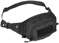 Borsetă Tactical Negru MFH - Ajustabilă 120cm, Fermoar 2-way