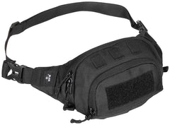 Borsetă Tactical Negru MFH - Ajustabilă 120cm, Fermoar 2-way