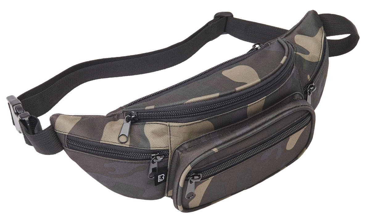 Borseta Waistbeltbag Dark Camo Brandit - Acces Rapid Echipament