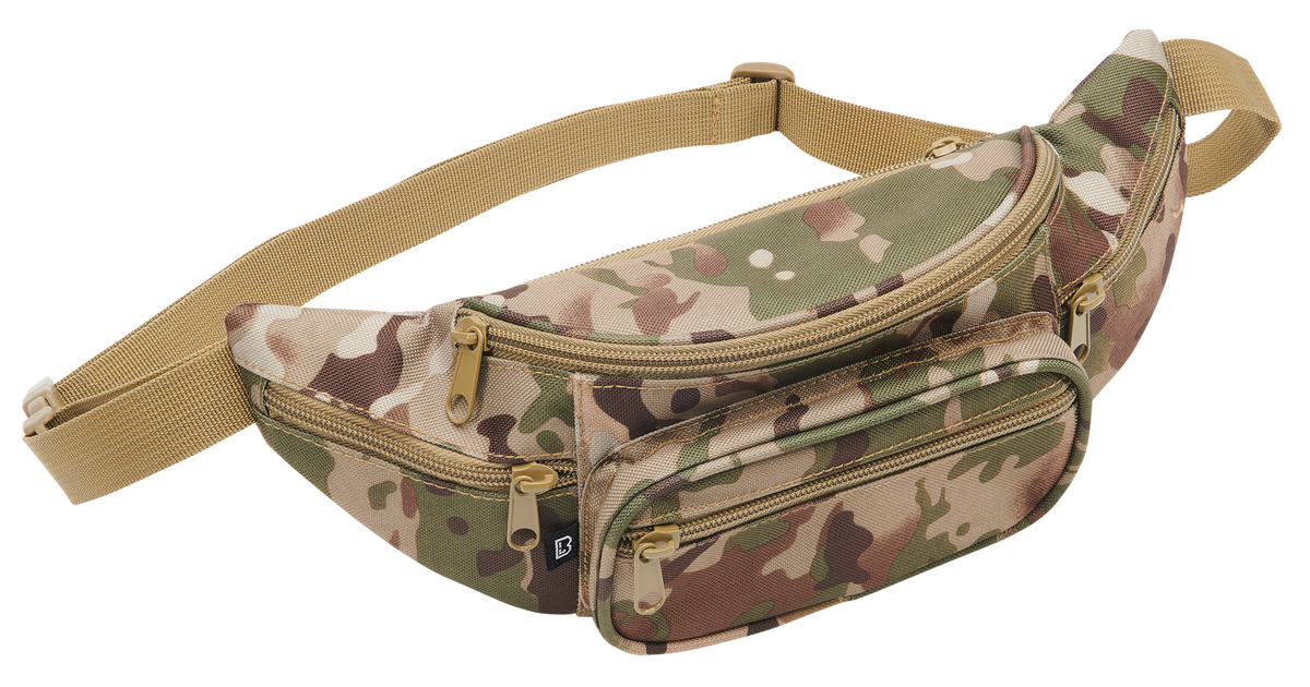 Borseta Waistbeltbag Tactical Camo Brandit - Acces Rapid la Esențiale
