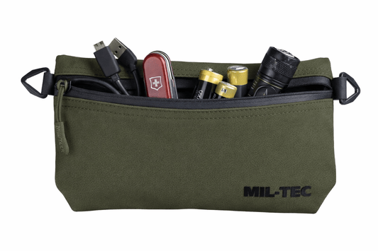 Accessory Pouch Dark Oliv – Husă compactă pentru accesorii