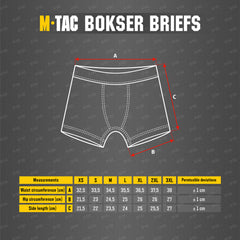 Boxeri Bărbați Anatomici 93/7 M-Tac - Navy Dark