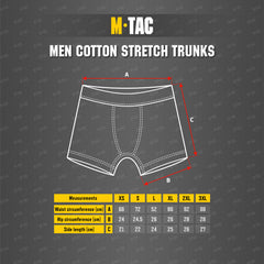 Boxeri Bărbați Cotton Stretch M-Tac - Dark Olive