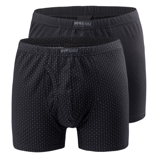 Boxeri Bărbați LUSHO 2PACK Fitanu - Bumbac Organic, Elastic - 1