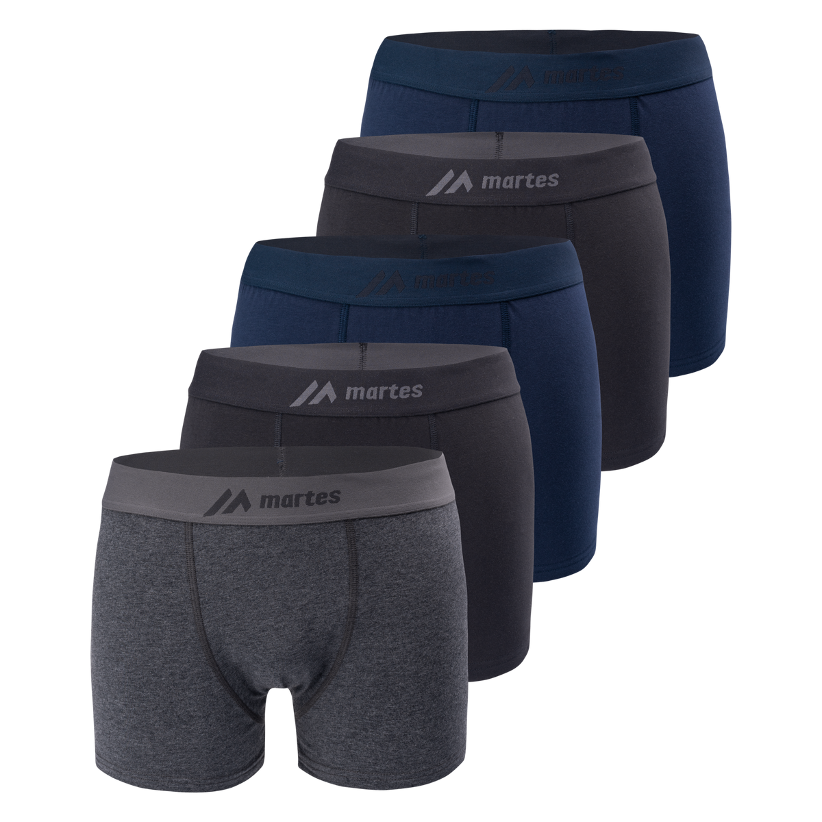 Boxeri Bărbați RAVOR 5PACK Martes Essentials - Bumbac, Confortabil - 1