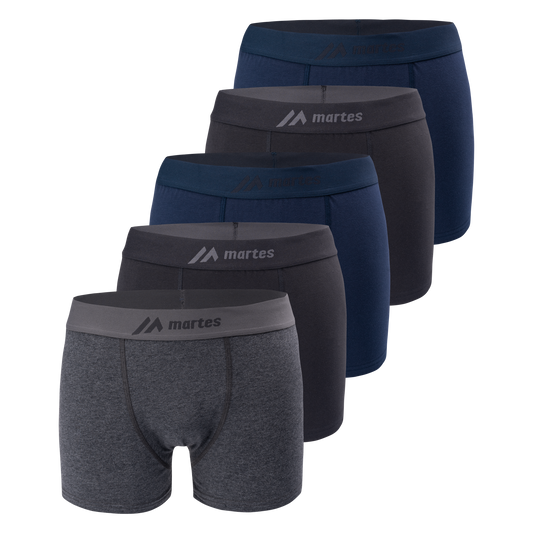 Boxeri Bărbați RAVOR 5PACK Martes Essentials - Bumbac, Confortabil - 1