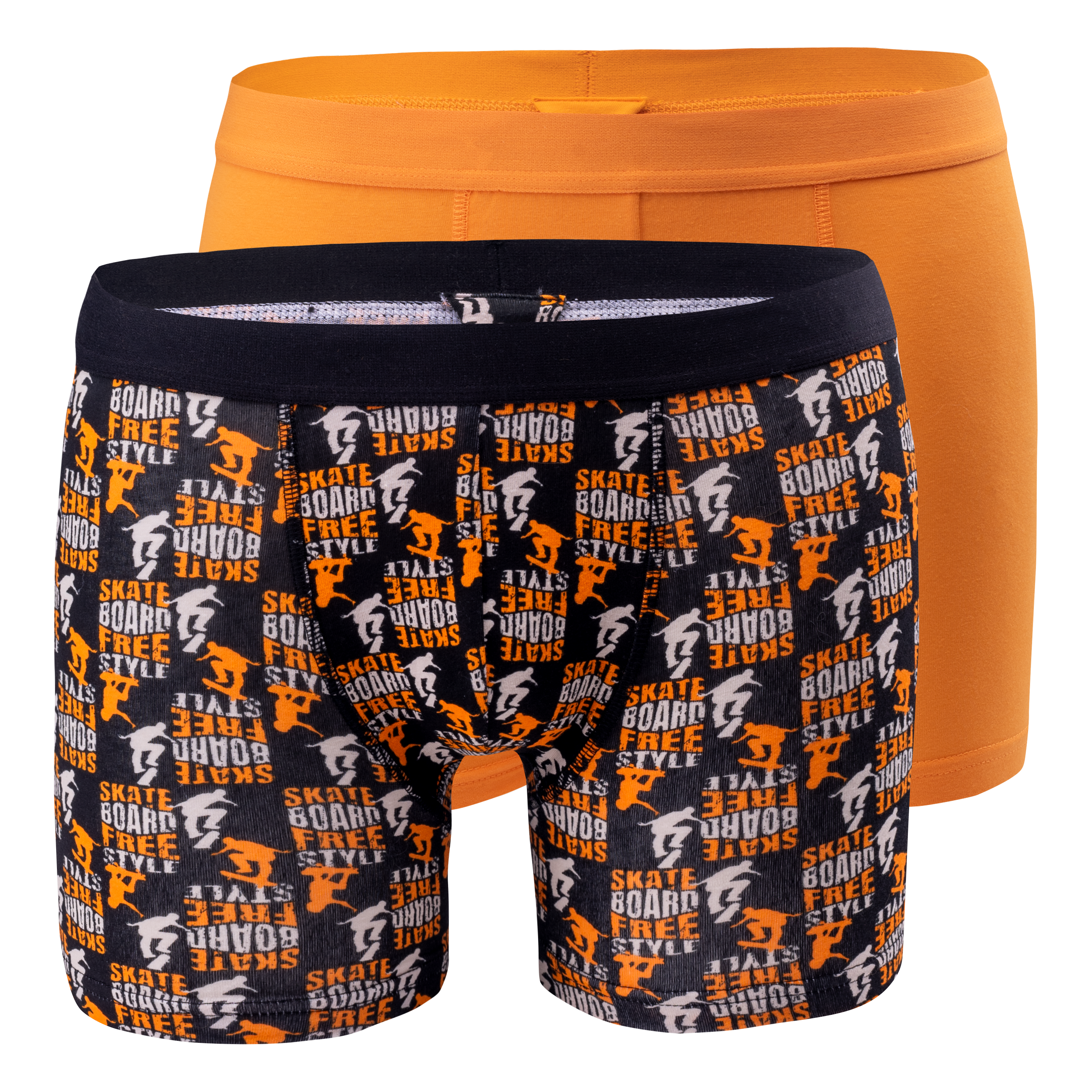Boxeri Copii NICKO JR Martes Essentials - 2 Buc., Bumbac Confortabil - 1
