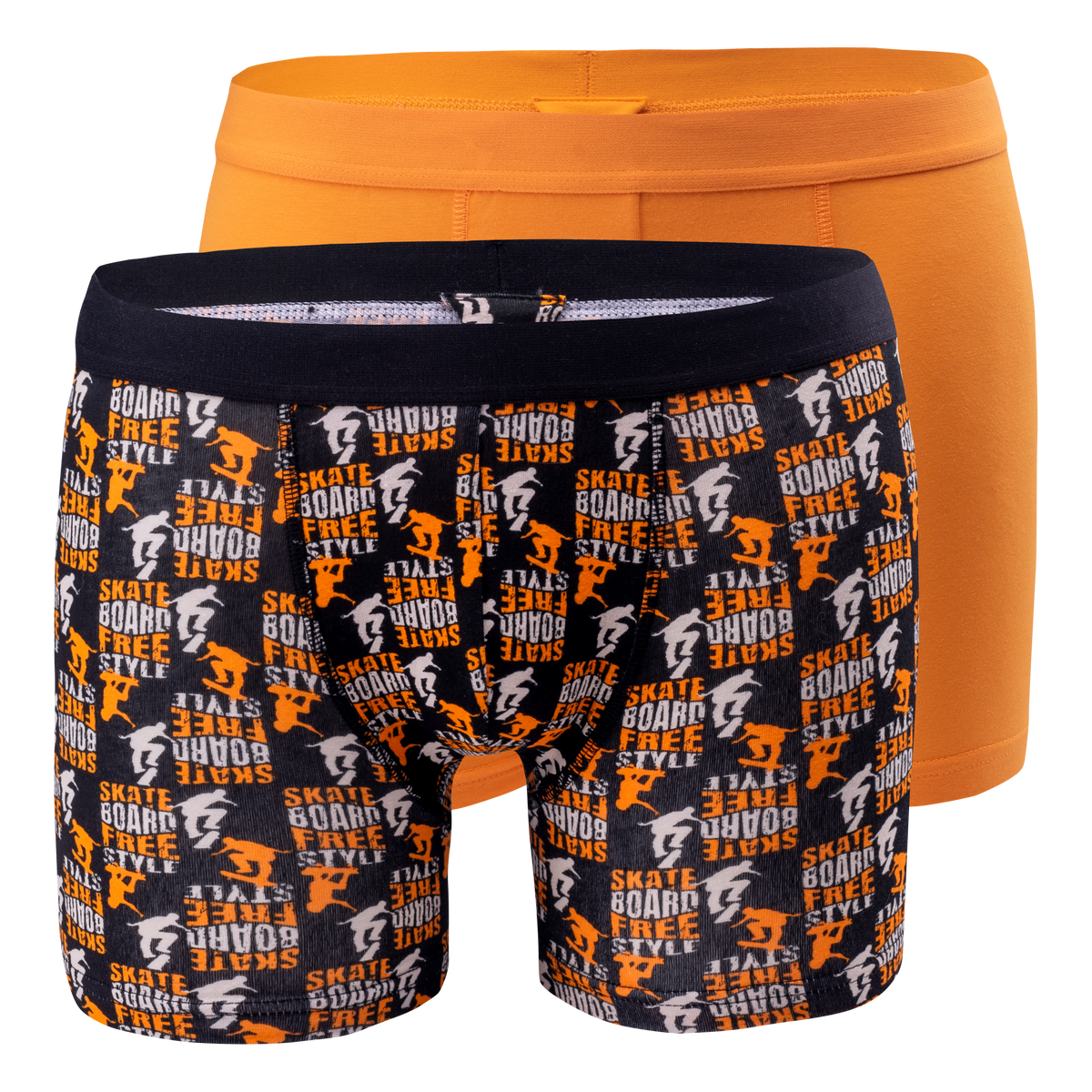 Boxeri Copii NICKO JR Martes Essentials - 2 Buc., Bumbac Confortabil - 1