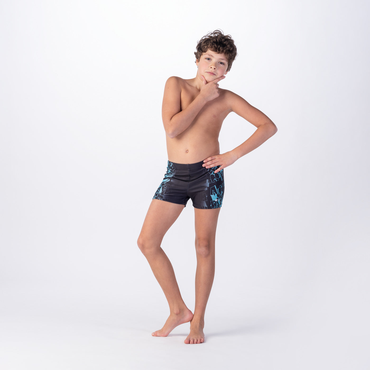 Boxeri Înot Copii ATOS JR AQUAWAVE - Confort și Performanță - 4