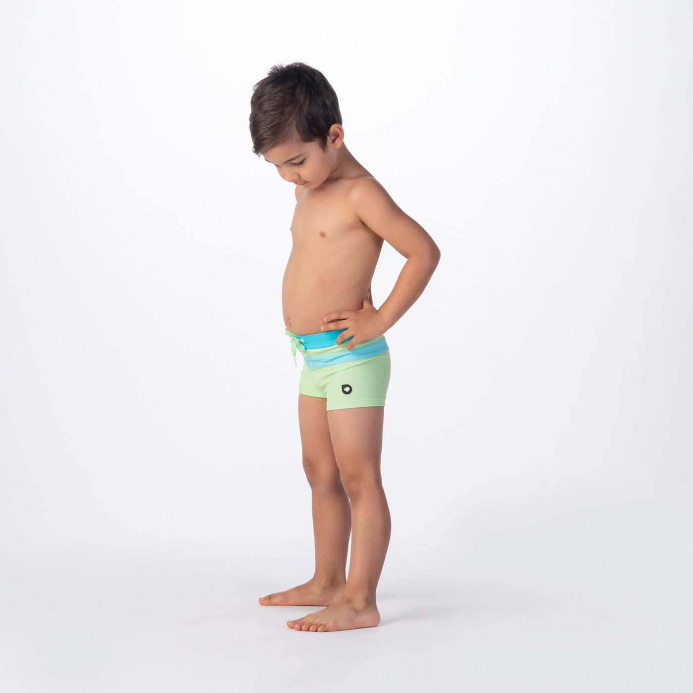 Boxeri Înot Copii TAHU KIDS AQUAWAVE - Rezistenți la Clor, Confortabili - 3