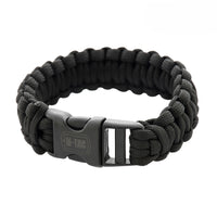 Brățară Paracord M-Tac - Negru, Rezistență și Versatilitate