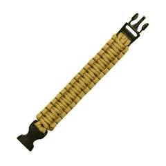 Brățară Paracord Big Buckle 7 inch Coyote Tactical - Esențială pentru Supraviețuire