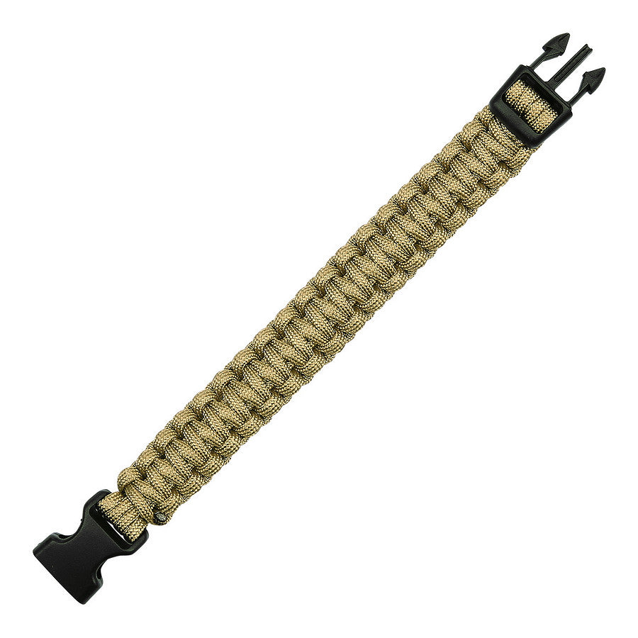 Brățară Paracord Big Buckle K2016B Khaki - Pregătire Maximă