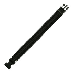 Brățară Paracord Big Buckle K2016B Negru - Acces Rapid în Urgențe