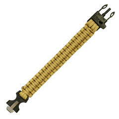 Brățară Paracord Coyote JYFPB05 - Fire Starter și Fluier de Urgență