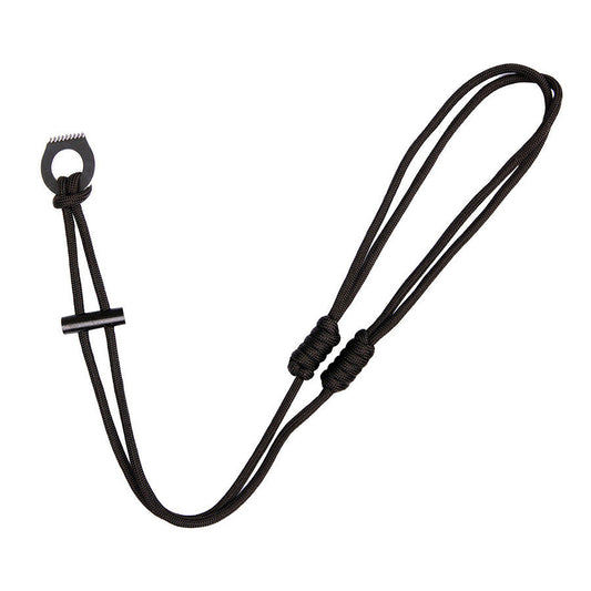 Brățară Paracord Fire Starter Negru - Esențială pentru Supraviețuire