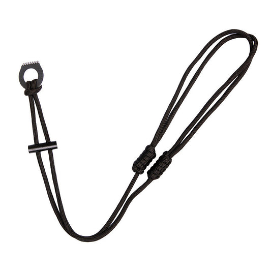 Brățară Paracord Fire Starter Negru - Esențială pentru Supraviețuire