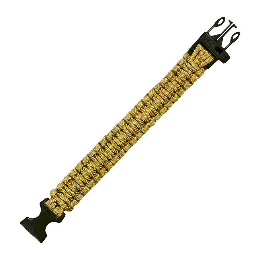Brățară Paracord JYFPB08 Coyote - Echipament Esențial Multifuncțional