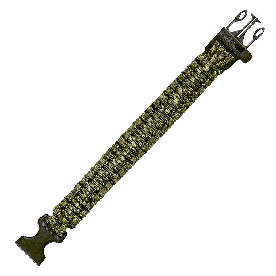 Brățară Paracord JYFPB08 Verde - Echipament Esențial de Survival