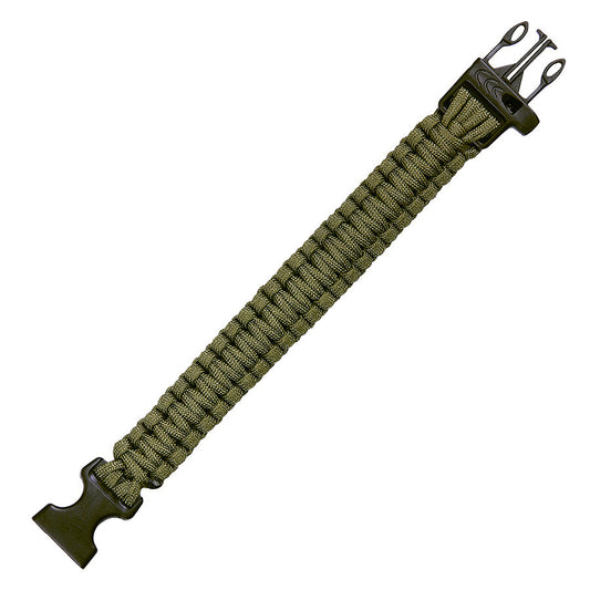 Brățară Paracord JYFPB08 Verde - Echipament Esențial de Survival