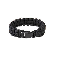 Brățară Paracord K2015 8 inch Negru - Gata de Acțiune. Rapid și Fiabil.