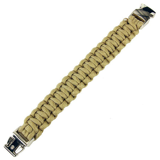 Brățară Paracord K2139 Coyote - Soluția ta de supraviețuire