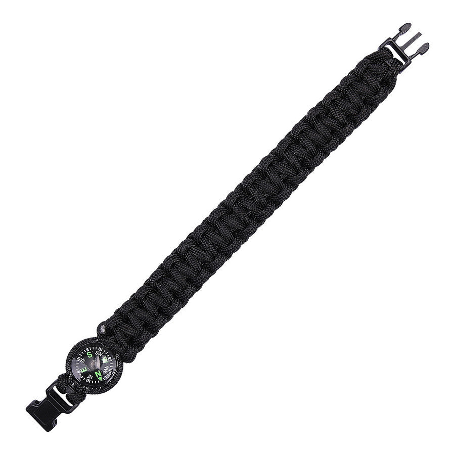 Brățară Paracord Kompas K2023 Negru Military-Shop - Echipament Esențial