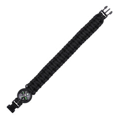Brățară Paracord Kompas K2023 Negru Military-Shop - Echipament Esențial
