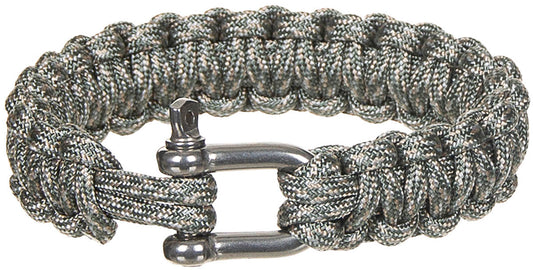 Brățară Supraviețuire Paracord AT-digital MFH - Închidere metalică, Poliester