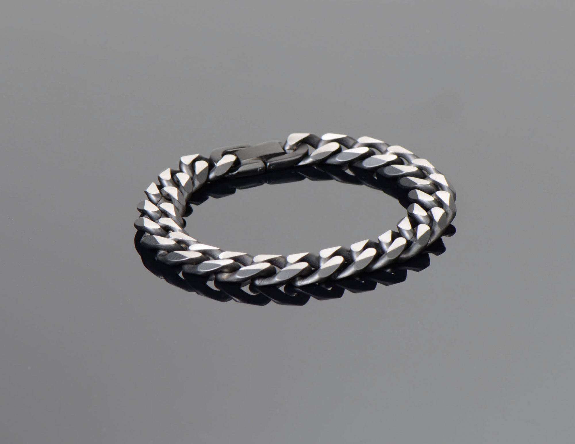 Brățară Tip Lanț Bi-Color Louis - Oțel Chirurgical 316L