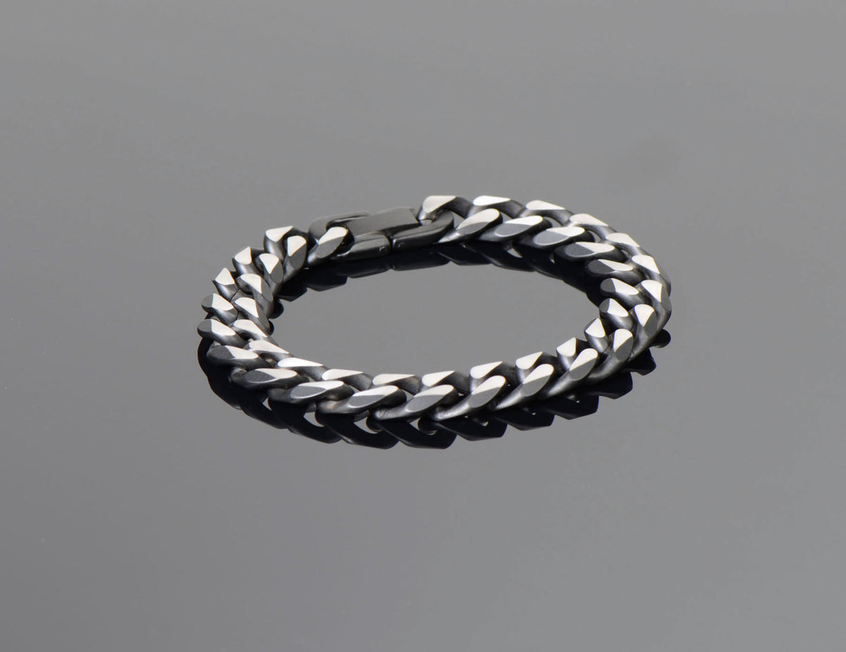 Brățară Tip Lanț Bi-Color Louis - Oțel Chirurgical 316L