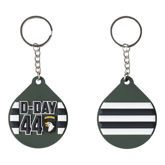 Breloc 3D PVC Invasion Stripes D-Day 44 Fostex - Spirit de Luptă Adevărat