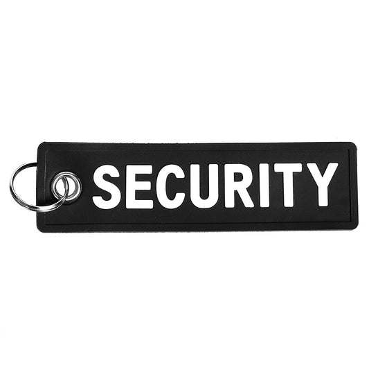Breloc 3D PVC Security #43 Negru Tactical Gear - Durabilitate de Neegalat