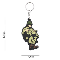 Breloc 3D PVC WWII Paratrooper #106 - Spiritul Eroilor la Îndemână